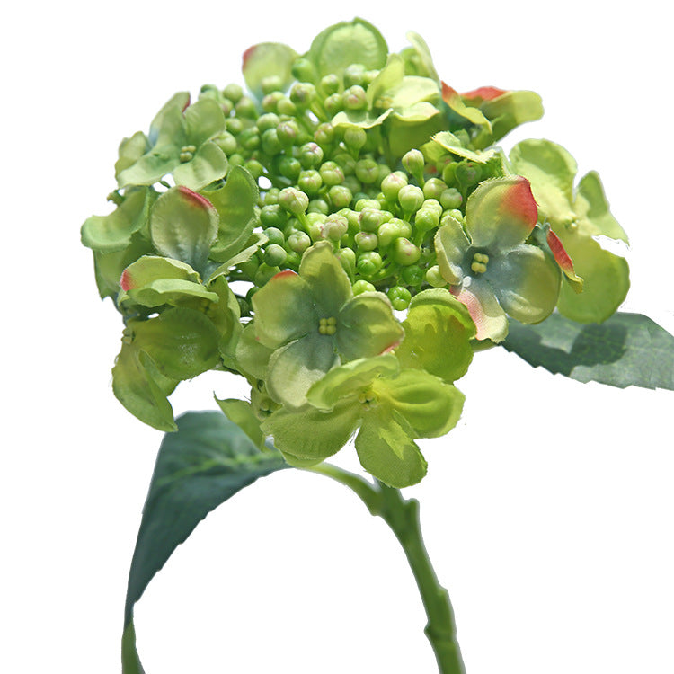 Bulk 17" Hydrangeas with Seeds Stem Silk Flowers Wholesale