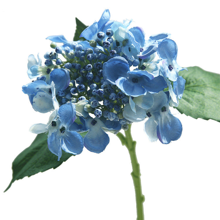Bulk 17" Hydrangeas with Seeds Stem Silk Flowers Wholesale