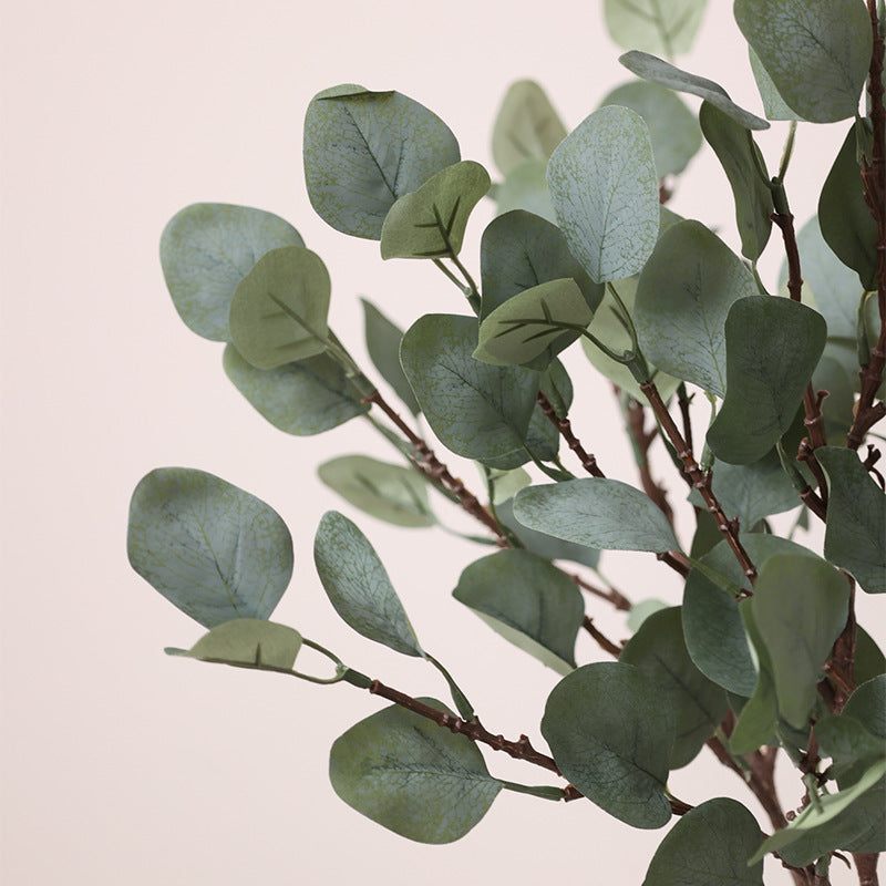 Bouquet d'eucalyptus artificiel d'automne en vrac de 8 pièces de 26 pouces en gros 