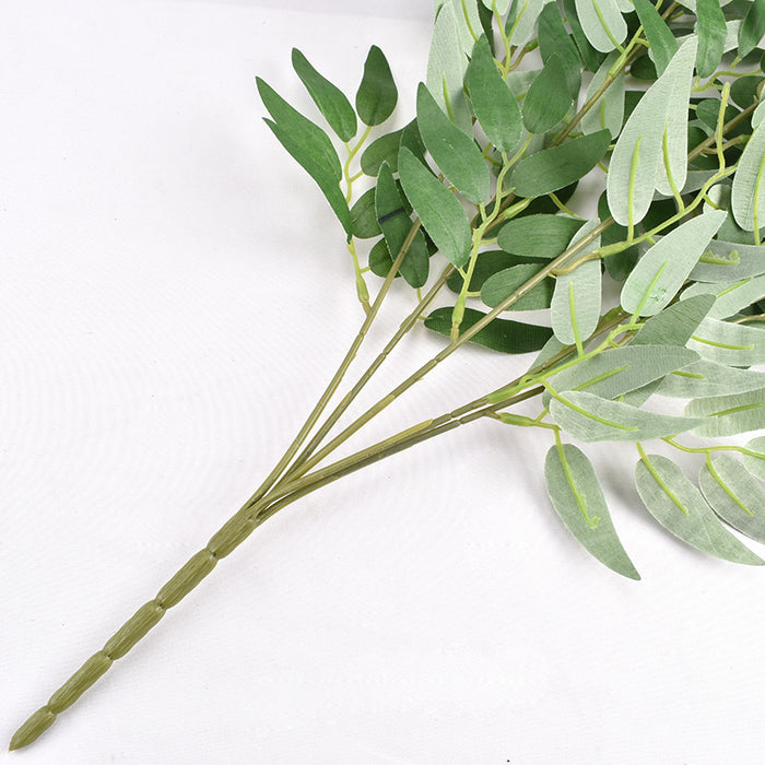 Ramas de hojas de olivo artificiales 
