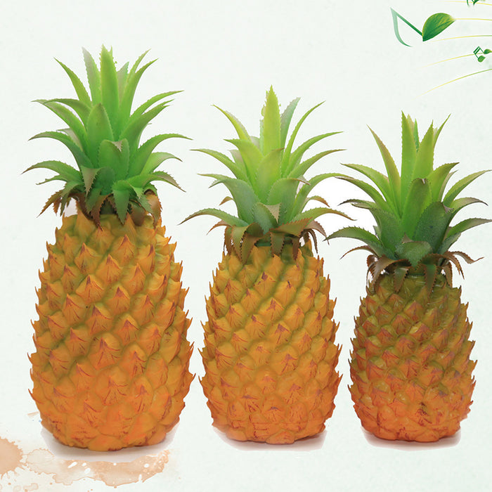 Bulk Artificial Fruits Pineapple Decoration Wholesale