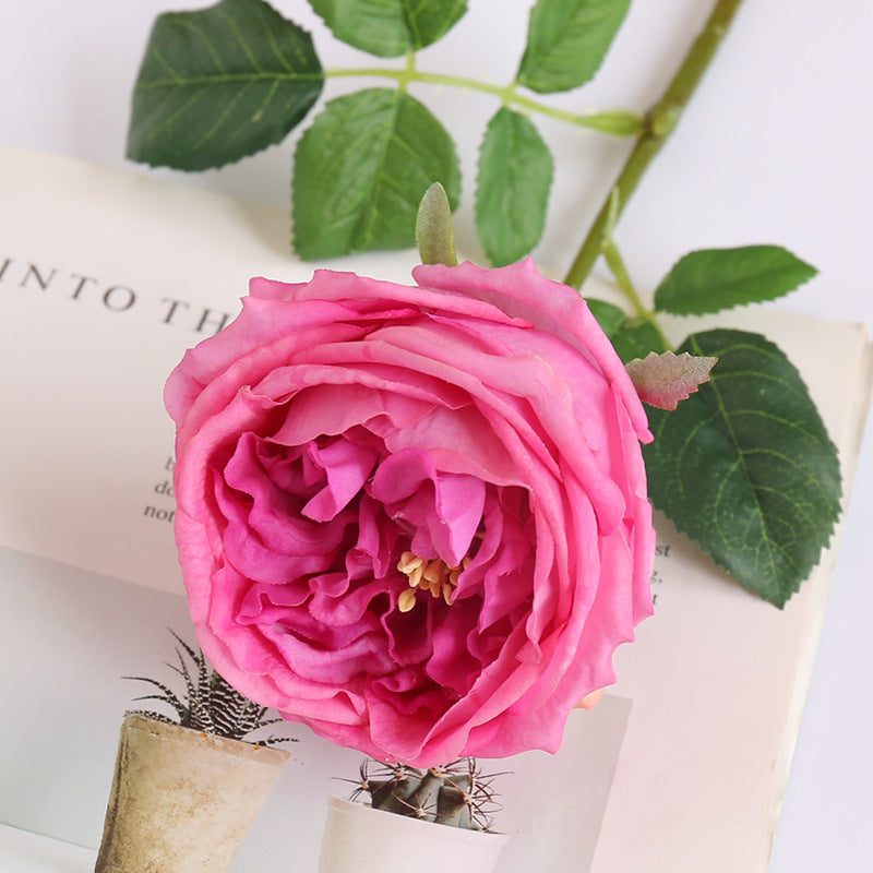 Bulk 18" Rose Stem Real Touch Artificial Flowers Wholesale