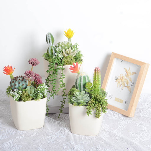 potted succulents bulk Bulk Artificial Potted Succulents in Pots Plant Gifts for Plant Lovers — Artificialmerch