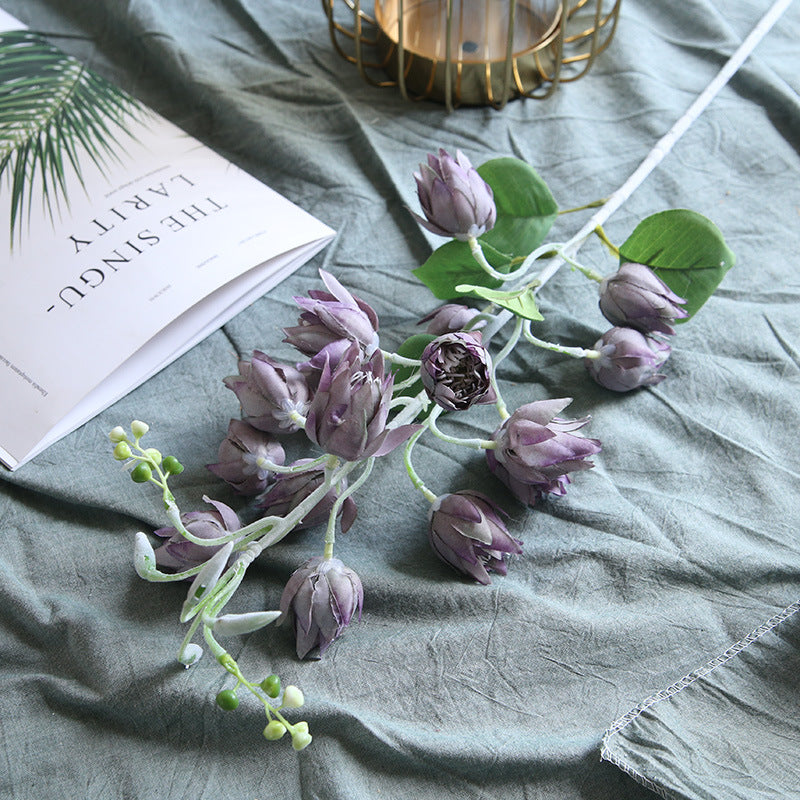 Bulk Artificial Yucca Flowers Blossoms Silk Flowers 33 Inch Wholesale