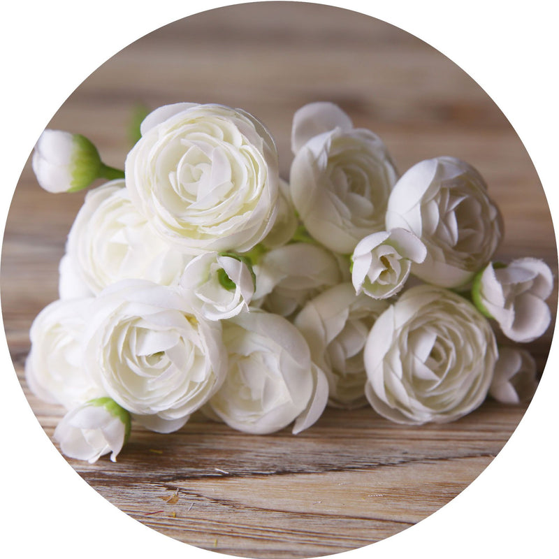 Offres du Black Friday 2024 Bouquets de fleurs artificielles de renoncules en gros