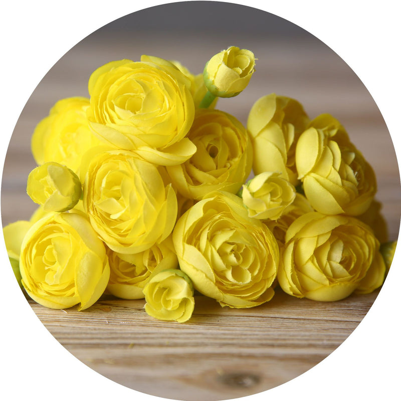 Offres du Black Friday 2024 Bouquets de fleurs artificielles de renoncules en gros