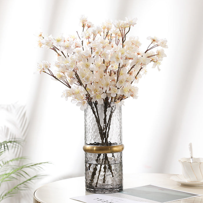 Bulk 15" Blush Cherry Blossom Stems Branches Silk Flowers Artificial Wholesale