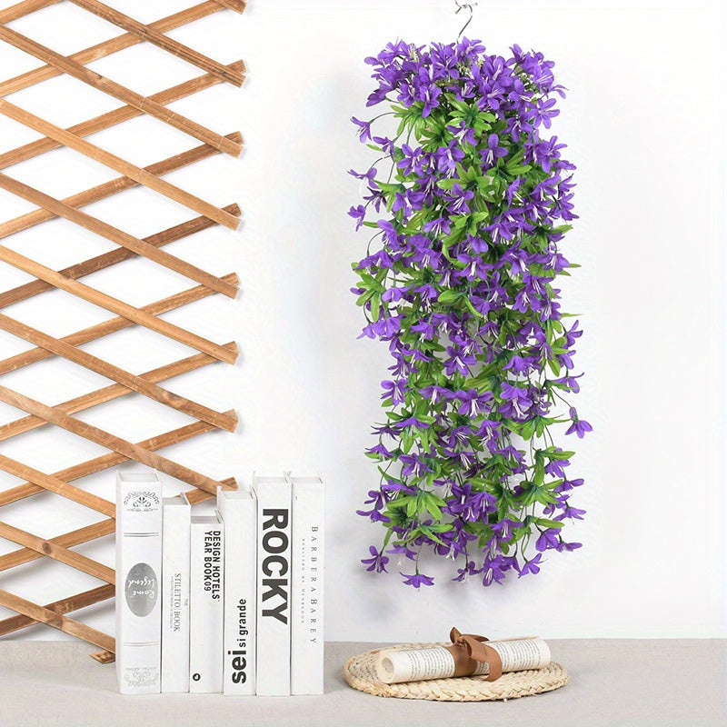 Bulk Artificial Hanging Spring Flowers Garland UV Resistant For Patio Garden Courtyard Wholesale