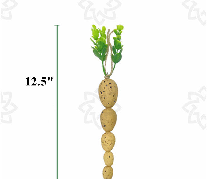 Ornements suspendus de carottes de Pâques artificielles en vrac en gros