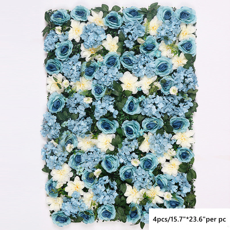 Bulk 4Pcs Artificial Flowers Backdrop Wall Decor Wholesale