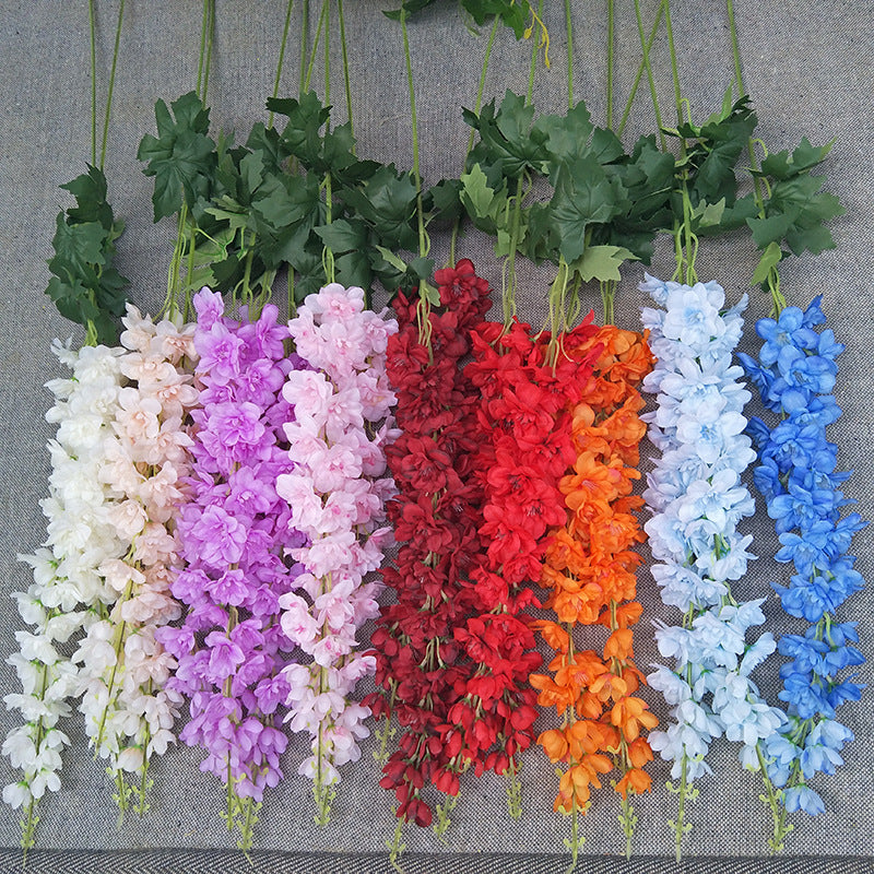 Lot de 6 bouquets de fleurs de jacinthe artificielles extra larges de 45 pouces en gros