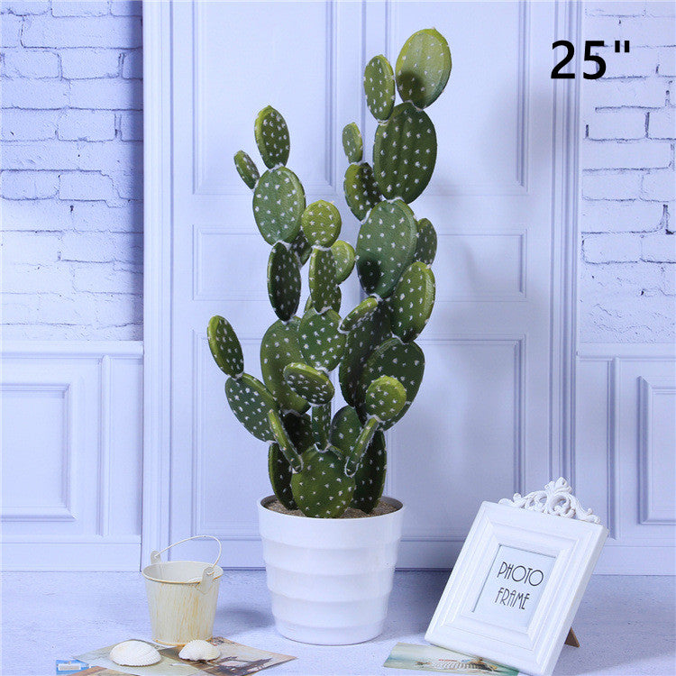 Bulk Artificial Plants Cactus Artificial Cactus Decor in Pot Wholesale