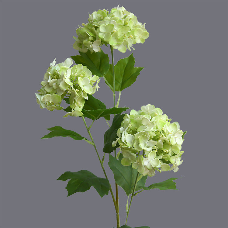 Bulk 26" Long Stem Hydrangea Stems Spray Branches Flower Real Touch Lifelike Arrangement  Wholesale