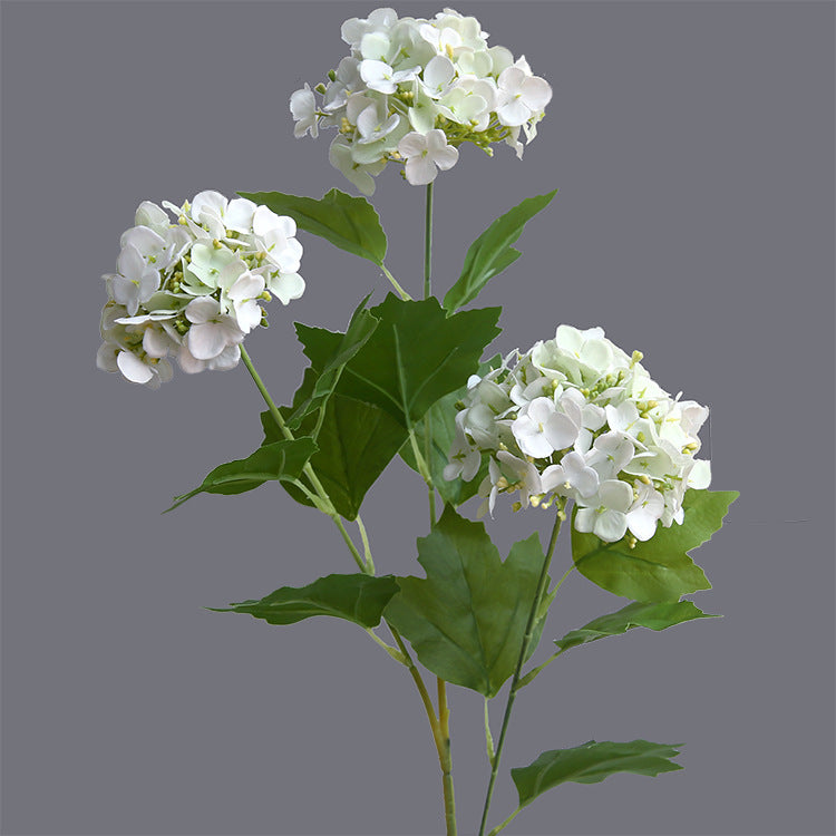 Bulk 26" Long Stem Hydrangea Stems Spray Branches Flower Real Touch Lifelike Arrangement  Wholesale