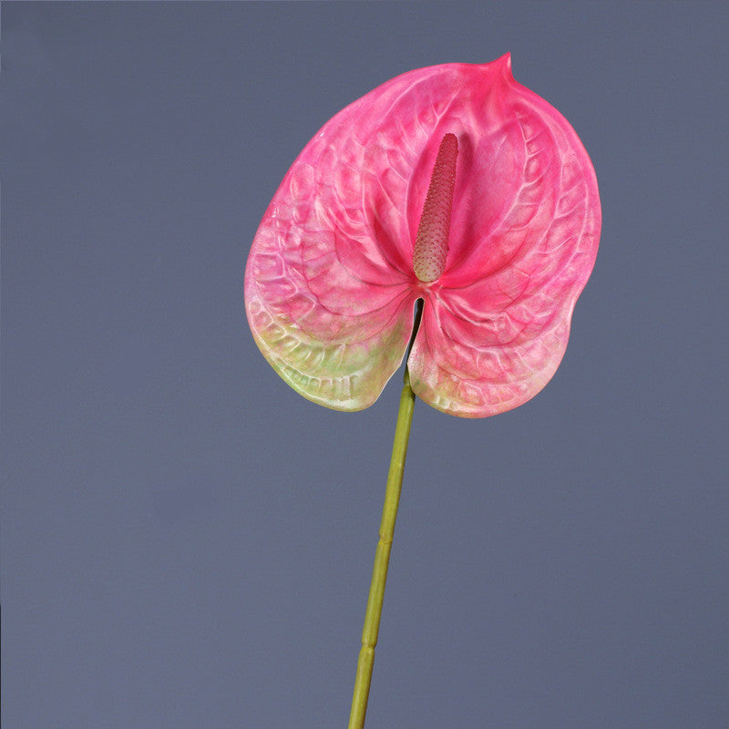 Bulk 27" Anthurium Stem Tropical Flowers UV Resistant Artificial Wholesale
