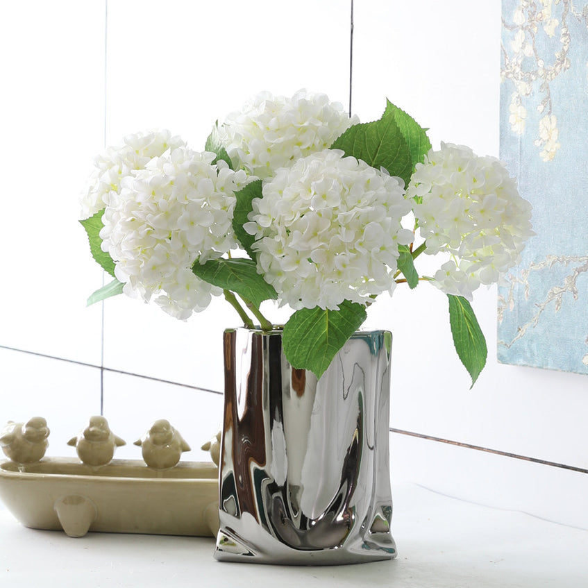 Bulk 18" Hydrangea Flowers Stem Artificial Flowers Wholesale